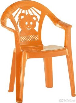 IDEA Dětská plastová židlička Baby Bear