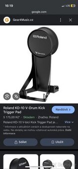 Roland V-drums kick pad