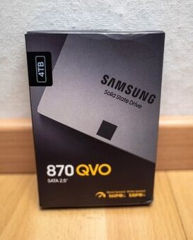 Nový SSD disk Samsung 870 QVO 4TB