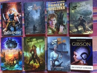 Sci-fi knihy Vladimír Šlechta, William Gibson