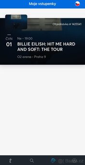 Billie Eilish Praha