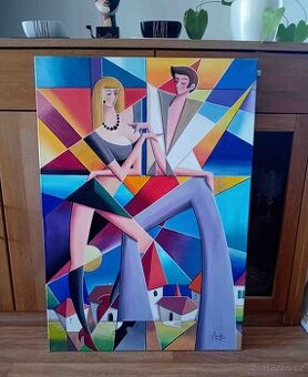 JIRAN ROBERT - OLEJOMALBA 100x70cm