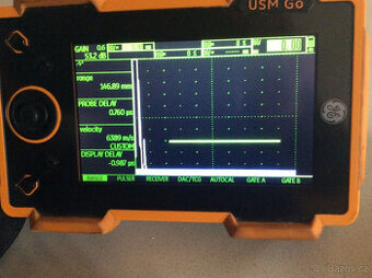 Ultrazvukový detektor vad, Krautkramer, Olympus, GE, Sonates