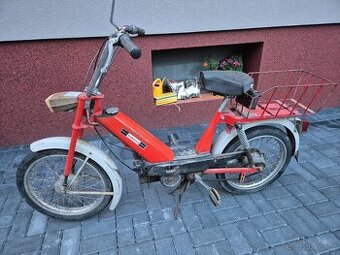 Babetta 207 s kartičkou, červená původní 2.