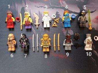 Lego figurky (Star Wars & Ninjago) – originály z roků 2013+