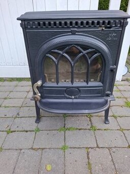 Jotul F3 CB modro čierny smalt