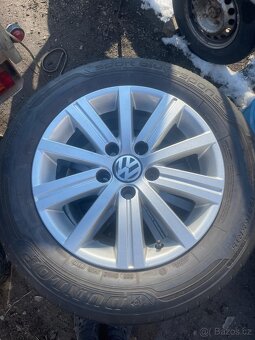 Pneumatiky + disky Dunlop 195/65 R15