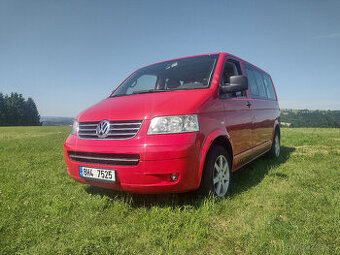 VW T5 1,9TDI 77kw Caravella 9-míst