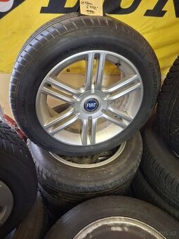 Alu kola Fiat, R16 + letní pneu 205/55 R16