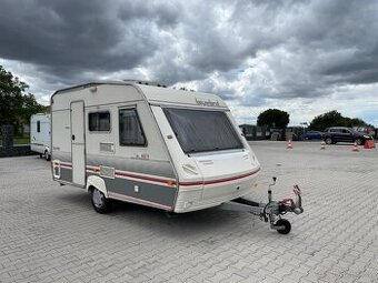PRODÁNO Beyerland Sprinter 400, 4 osoby, wc, 700Kg