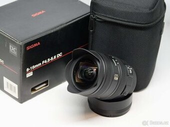 Sigma 8-16mm f/4,5-5,6 DC HSM pro Canon, TOP stav