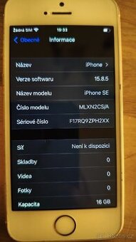 Apple iPhone SE 16 GB - Rose Gold (MLXN2CS/A)