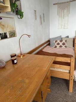 2x Set Patrová postel + Polohovatelný psací stůl