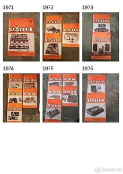 Amatérské rádio - sada cca 150ks