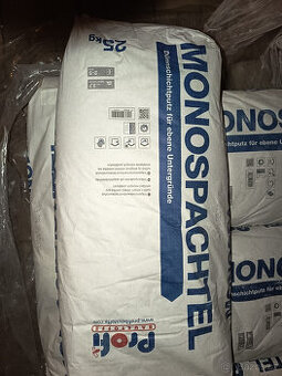 Omítka PROFI Monospachtel – pytle 25 kg, 6 ks