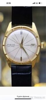Koupím hodinky prim diplomat, elegant, traktor