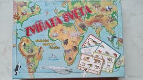 Elektrická výuková hračka - Zvířata světa