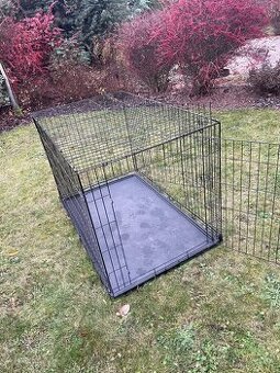 Skládací klec pro psa XXL 121x74x82cm