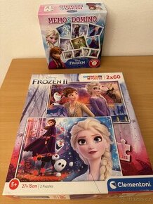 Puzzle a domino/pexeso Frozen