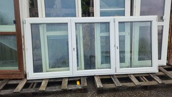 Okno PVC - 2700x1200 mm - STARŠÍ