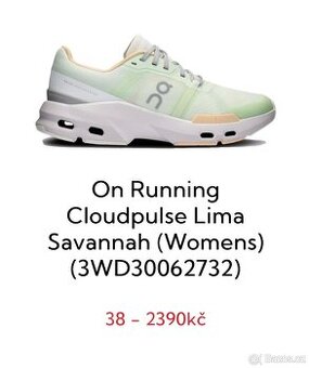 On Running Cloudpulse – Lima Savannah (dámské)