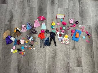 BARBIE oblečky a doplňky - sada