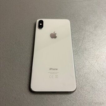 iPhone XS Max 64GB bílý, pěkný stav, 12 měsíců záruka