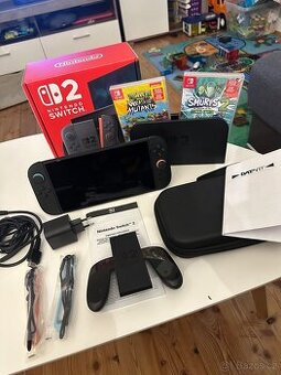 Nintendo switch 2 v záruce (top stav)