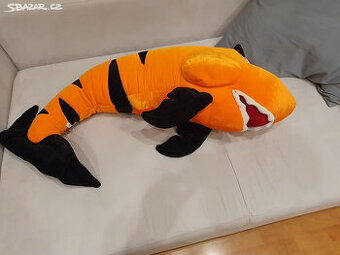 velký plyšový žralok. 1499 kč. nový. dlouhý přes metr