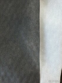 Koženka černá se vzorem metráž dl.7.5 x š 1.5 m