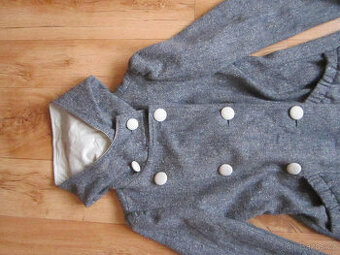 Tvídový  kabát s kapucí, M/38, zima/jaro