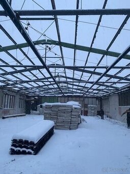 Ocelové haly 2000 m² – kompletní konstrukce k montáži