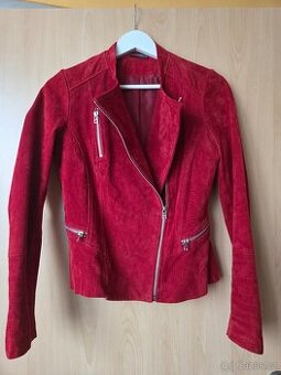 Dámská kožená bunda vel. 36
