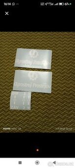 Agrostroj samolepky na PF61/62