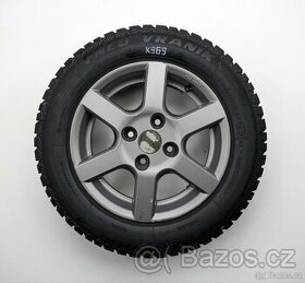 Peugeot 206 - 14" alu kola - Zimní pneu
