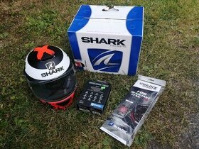 Nová helma s originálním handsfree Shark Spartan Replica