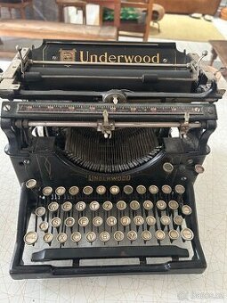 Underwood Starožitný Psací Stroj