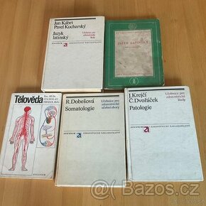 5x stará knížka pro zdravotnické školy- cena celkem
