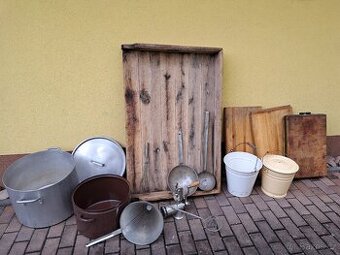 Řeznické vybavení, zabijačka