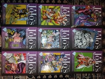 Manga Jojo's Bizzare adventure (JJBA) part 4 vol. 1-9