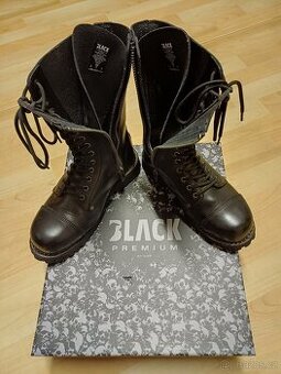 Vysoké boty Black Premium - vel. 42