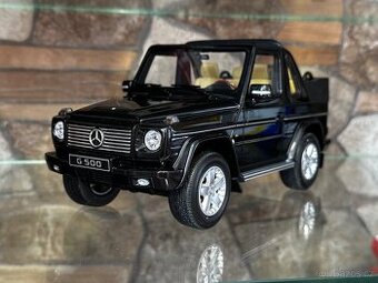 Mercedes Benz G 500 Convertible černé 1:18 - 1