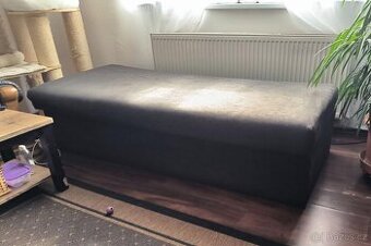 DOVOZ MOŽNÝ šedá postel pohovka s úložným prostorem