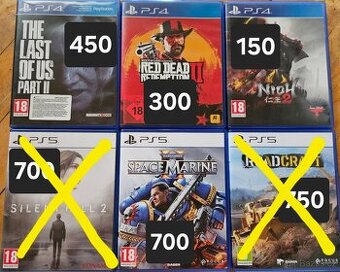Ps5 a ps4 hry