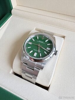 Rolex Oyster Perpetual 41mm, Green