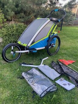 🟢🔵 Thule Chariot Sport 3 sety 🔵🟢