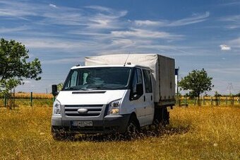 Ford Transit 330M DC valník s plachtou