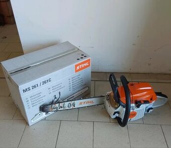 Motorová pila STIHL MS 261 C-M VW – málo jetá, se zárukou