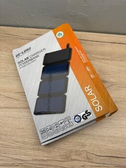 Solární nabíječka s 10 000mAh powerbankou