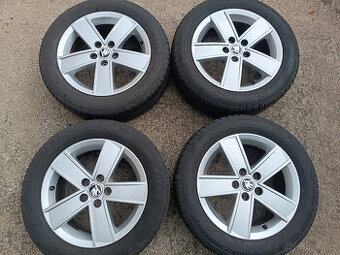 Fabia / Rapid - alu 6x15 et38 + letní 185/60/15